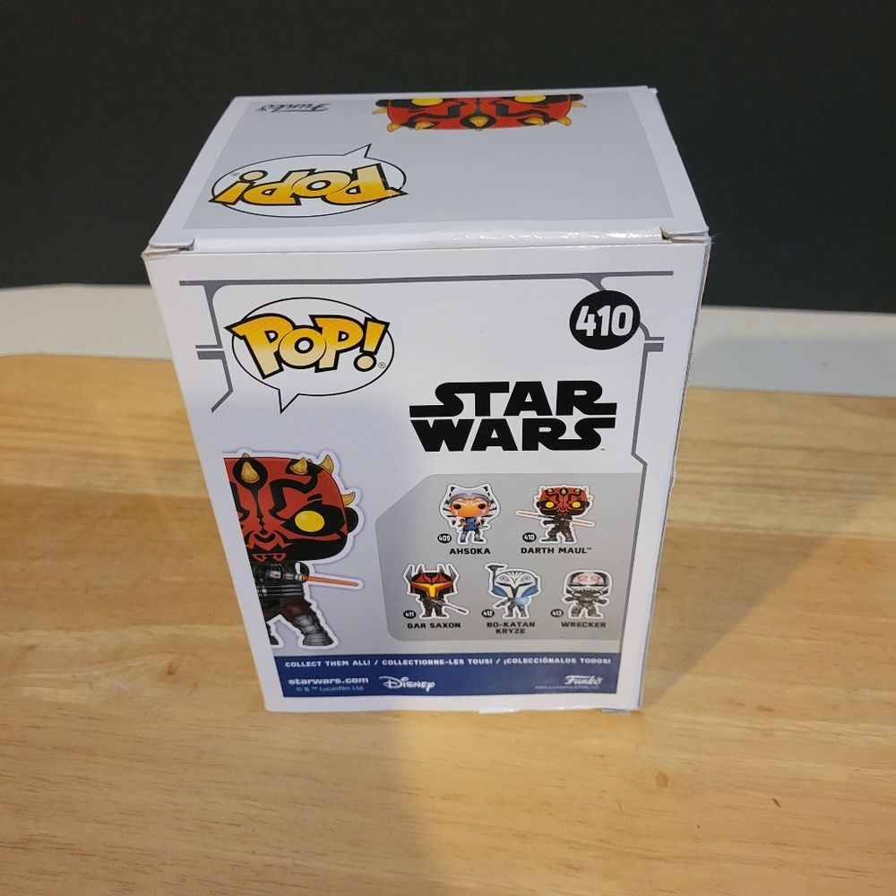 Funko Pop Darth Maul #410 NIB - Picture 2 of 4